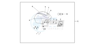 SH1259 E / 3E drawing TOPBOX *PB351P*