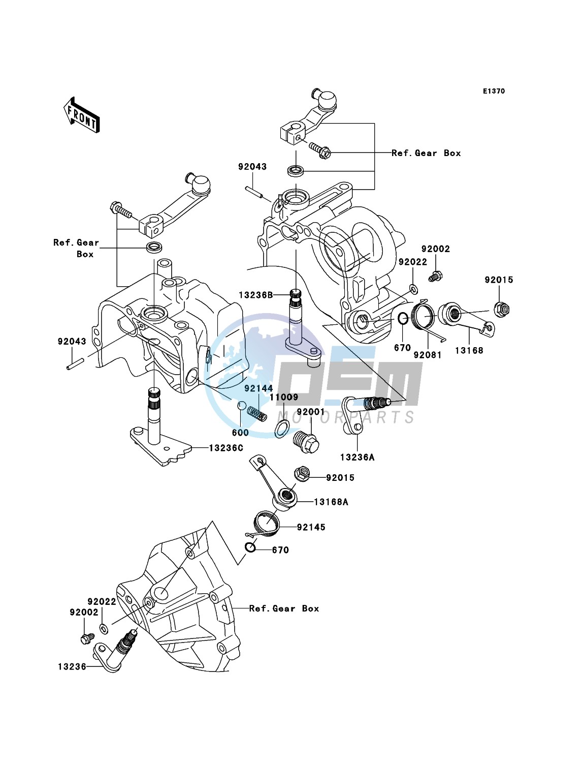 Gear Change Mechanism