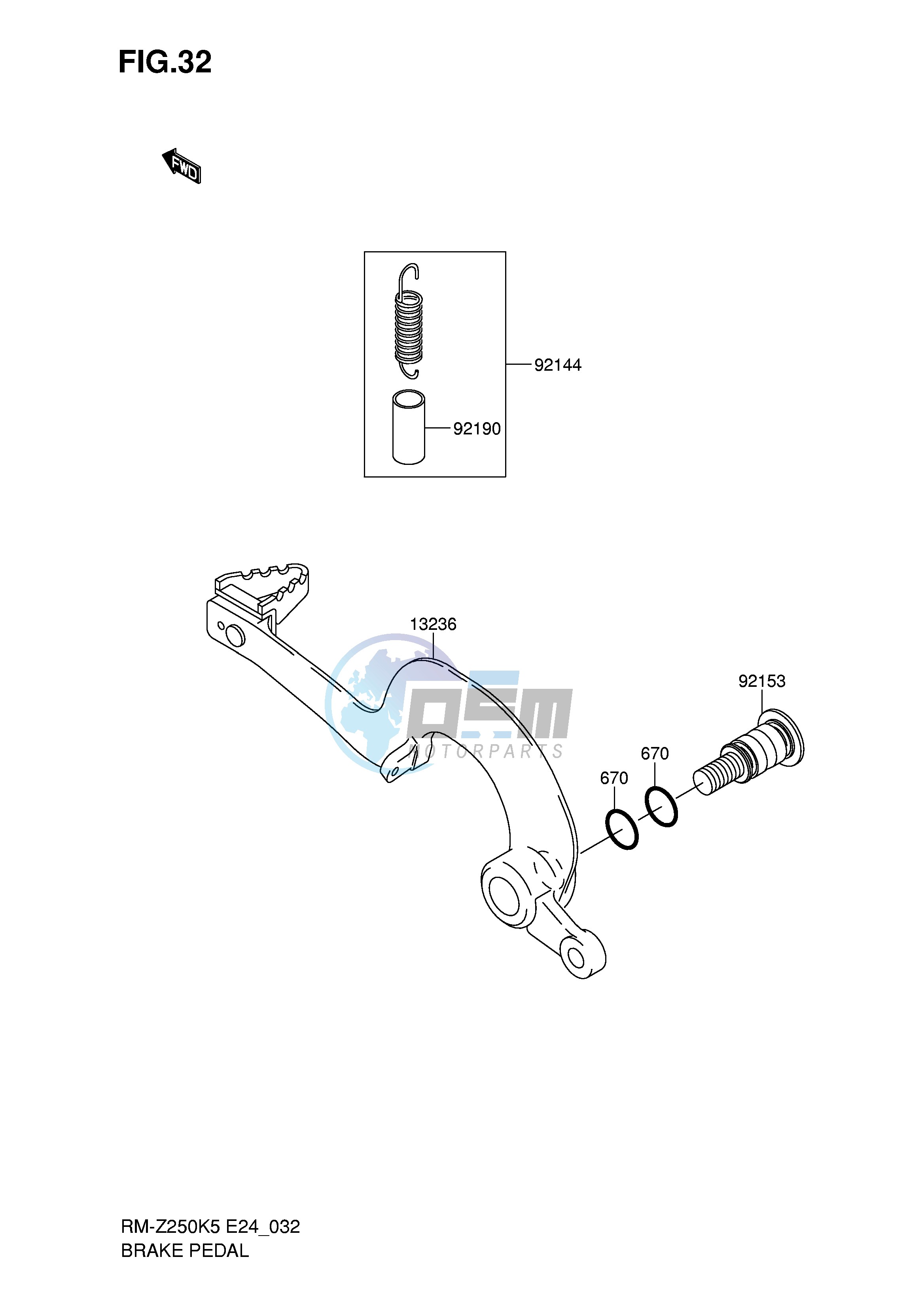 BRAKE PEDAL