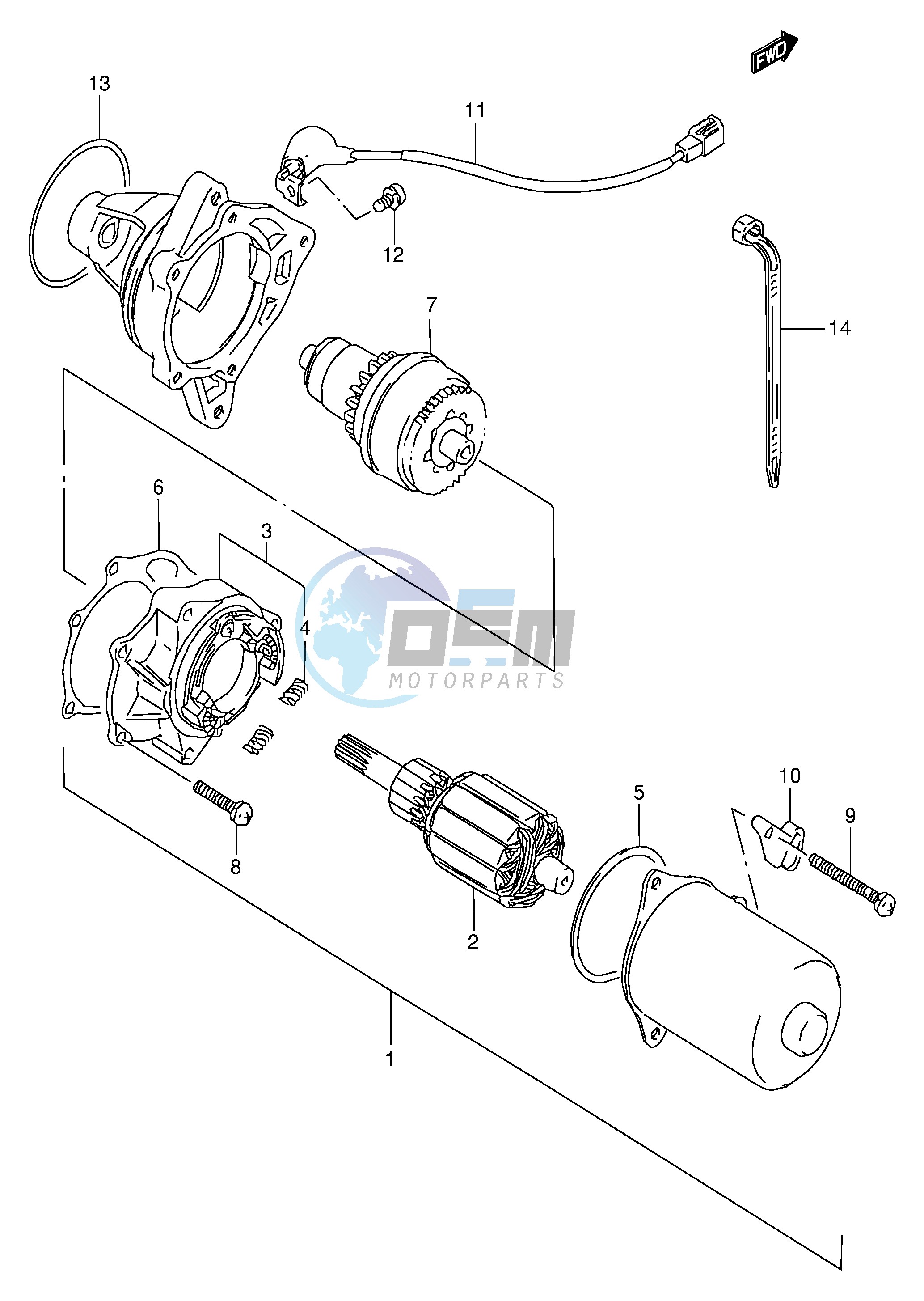 STARTING MOTOR