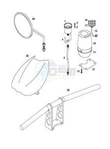 SPRINT_SPORT_30_L1 50 L1 drawing Handelbar-speedometer-mirror