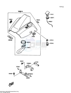 JF 650 A [X2] (A4-A5) [X2] drawing ENGINE HOOD