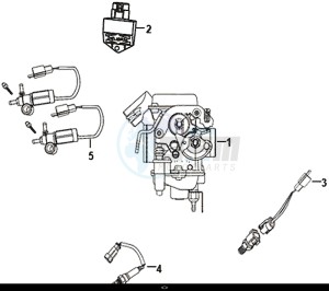 CROX 50 (25 KM/H) (AE05WA-NL) (E4) (L8-M1) drawing CARBURETOR