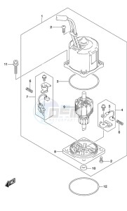 DF 250 drawing PTT Motor