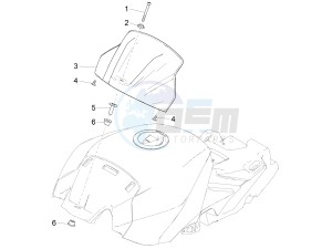 RSV4 1000 RR E4 ABS (APAC) drawing Tank cover