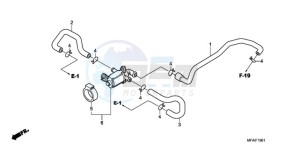 CBF10009 F / CMF drawing AIR INJECTION CONTROL VALVE