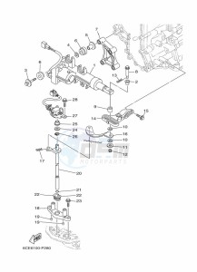 FL250DET drawing THROTTLE-CONTROL