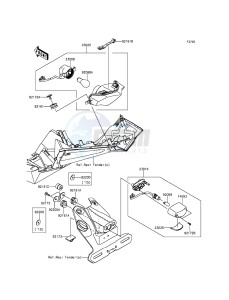 Z250SL_ABS BR250FFS XX (EU ME A(FRICA) drawing Taillight(s)