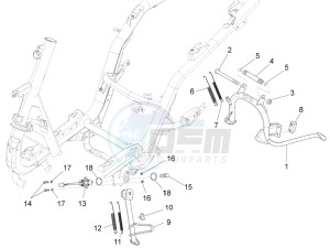 FLY 150 4T 3V IE (NAFTA) drawing Stand/s