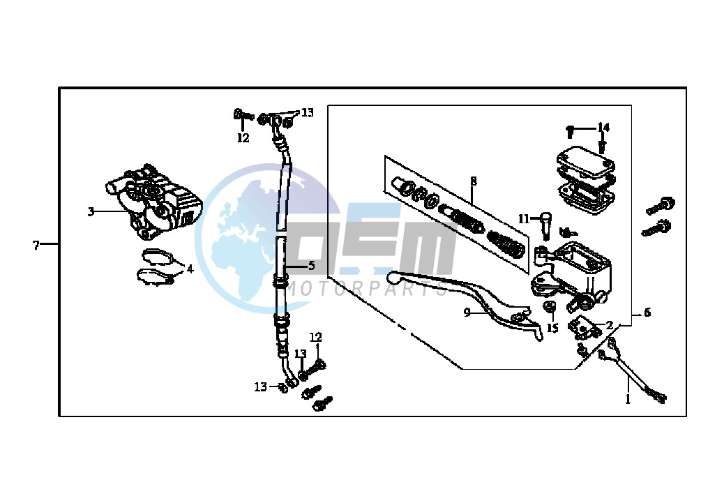 FRONT BRAKE SYSTEM