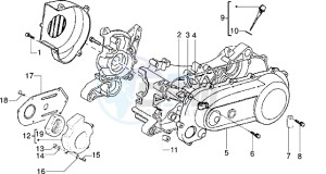 Zip 50 SP drawing Clutch cover