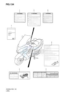 AN400Z ABS BURGMAN EU-UK drawing LABEL