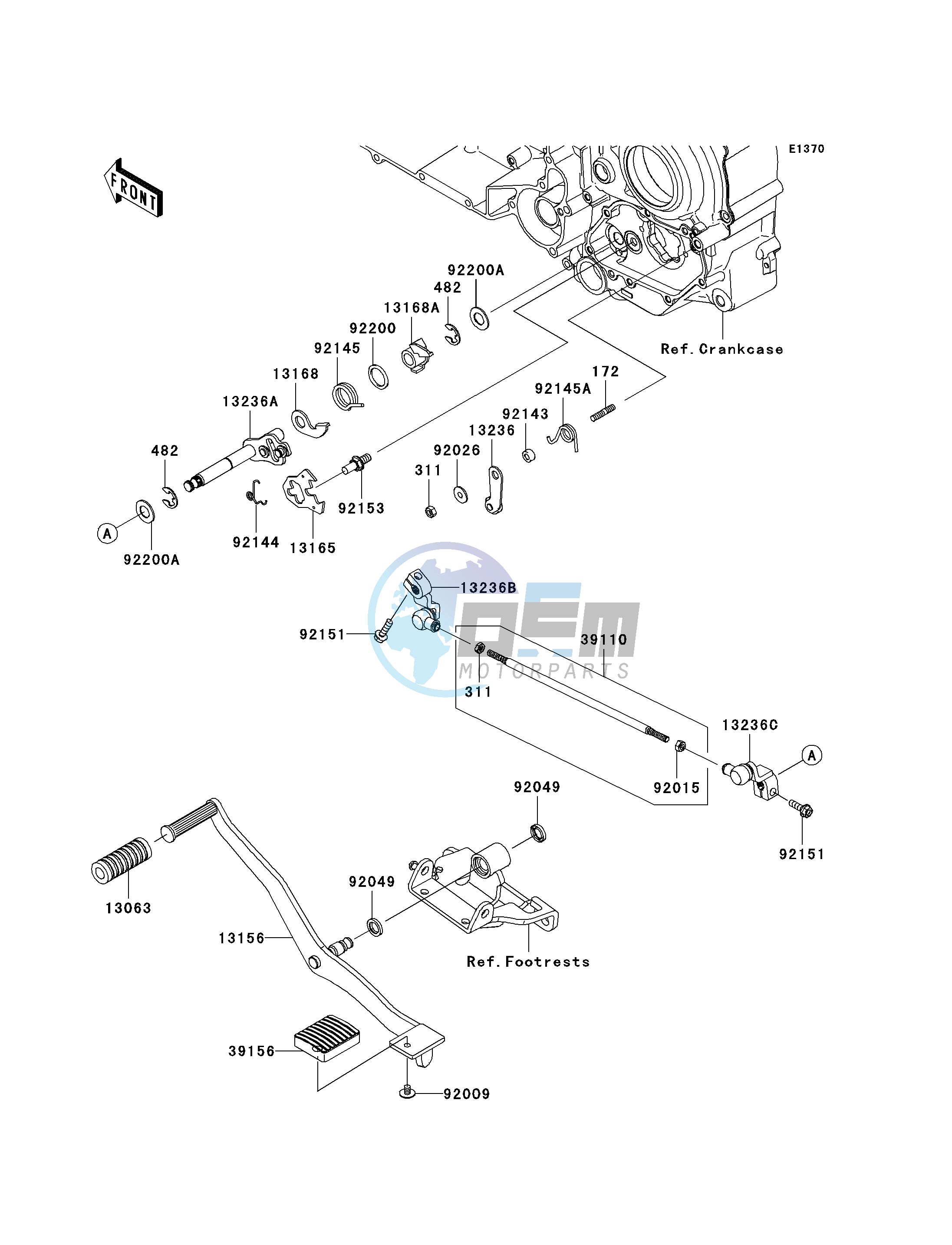 GEAR CHANGE MECHANISM