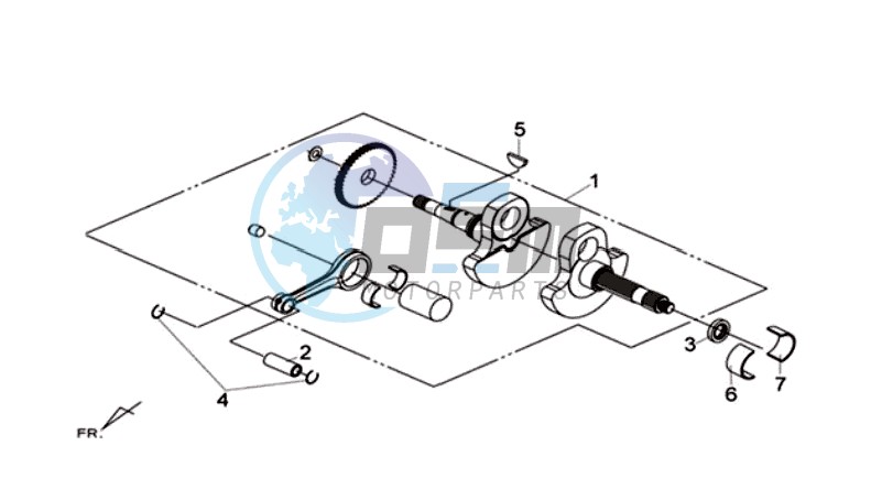 CRANKSHAFT  / PISTON / PISTON RING