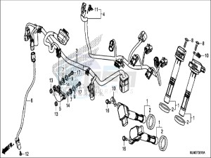 CMX500AH UK - (E) drawing CLUTCH