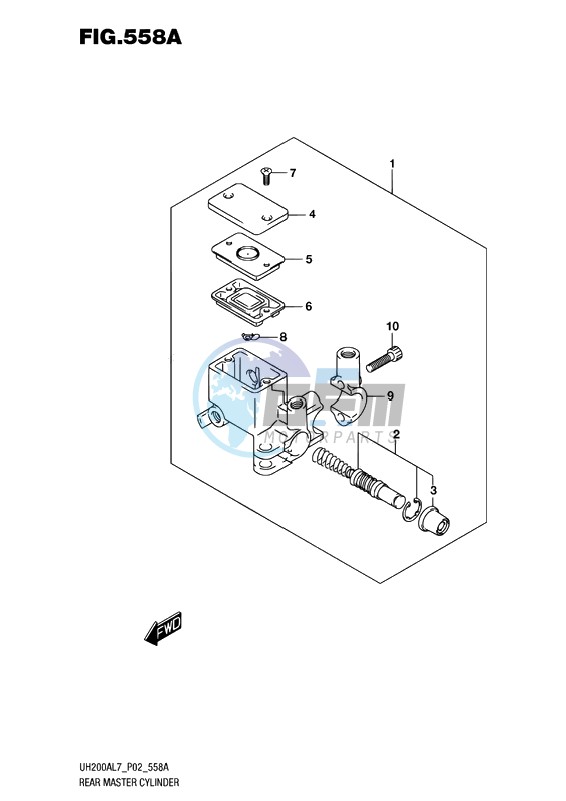 REAR MASTER CYLINDER