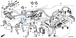 VT750C2SE Shadow - VT750C2S-E UK - (E) drawing WIRE HARNESS (VT750CS/ C2S)