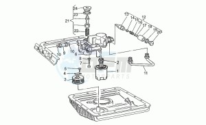 Daytona 1000 RS RS drawing Oil filter