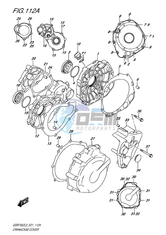 CRANKCASE COVER