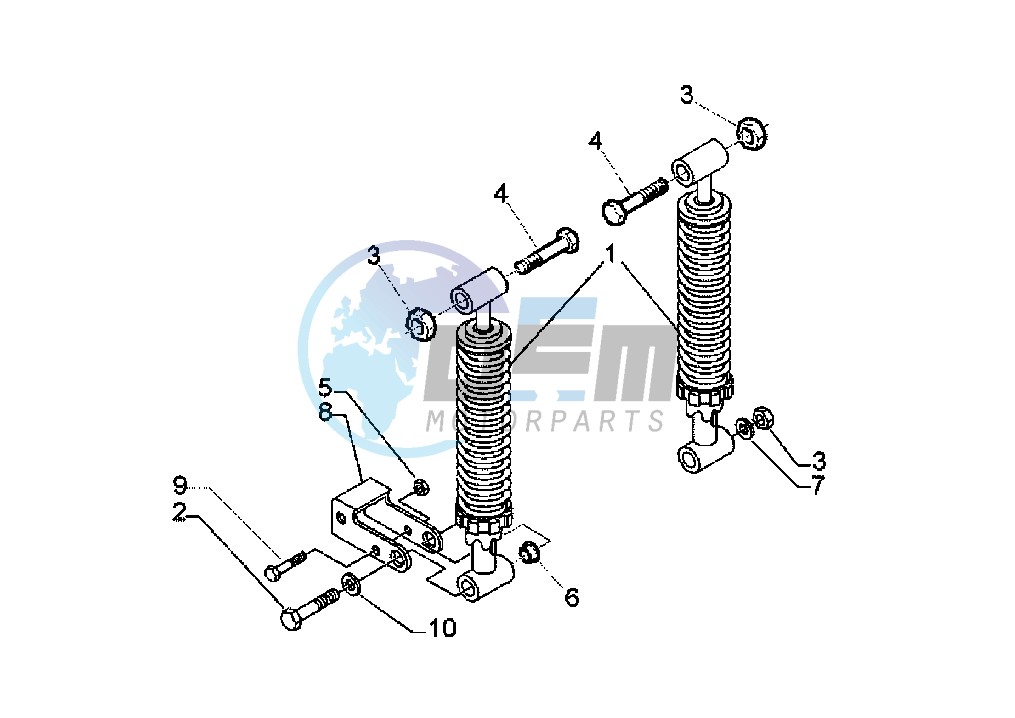 Rear Shock absorber