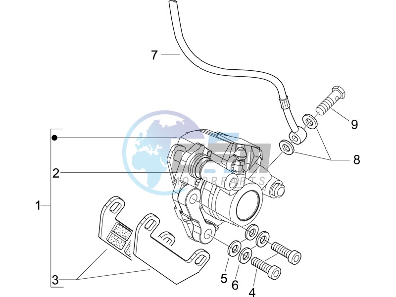 Brakes hose  - Calipers