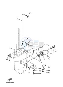 F15AMHS drawing PROPELLER-HOUSING-AND-TRANSMISSION-2