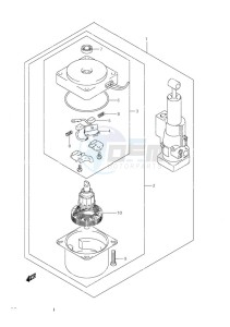 DF 9.9 drawing PTT Motor