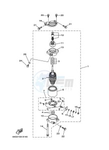 150FETOL drawing STARTER-MOTOR