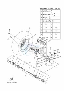 YXZ1000ET YXZ1000R SS (BAS7) drawing REAR WHEEL 2