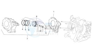 Atlantic 125-250 drawing Cylinder