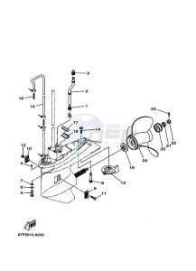 F100A drawing PROPELLER-HOUSING-AND-TRANSMISSION-2