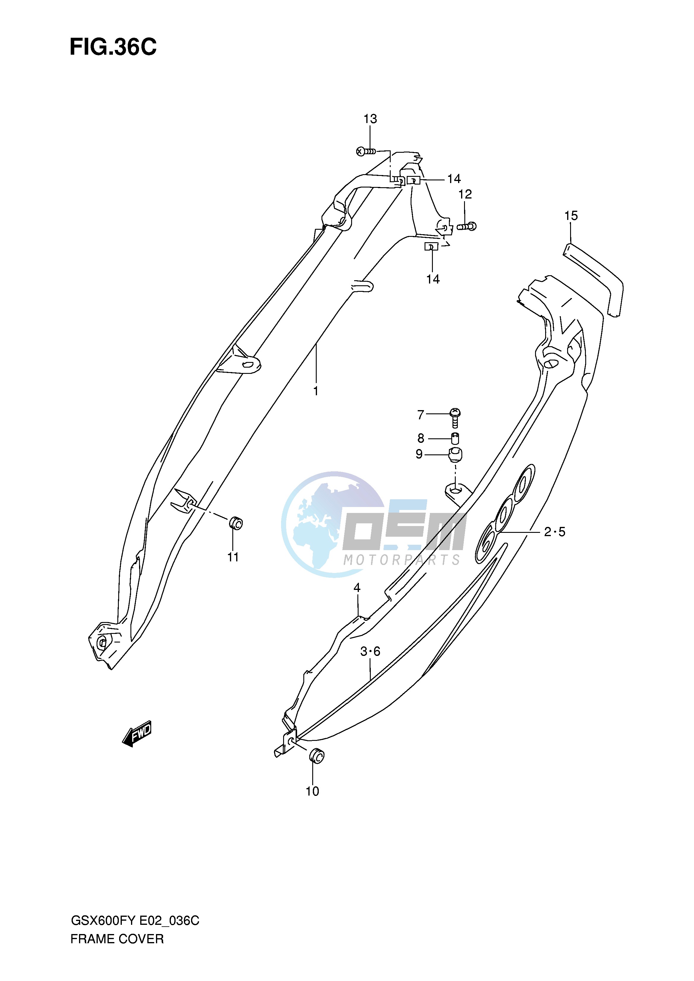 FRAME COVER (MODEL K1)