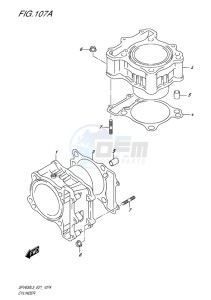 SFV 650 ABS GLADIUS EU drawing CYLINDER