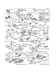 ZZR1400_ABS ZX1400FDFA FR GB XX (EU ME A(FRICA) drawing Chassis Electrical Equipment