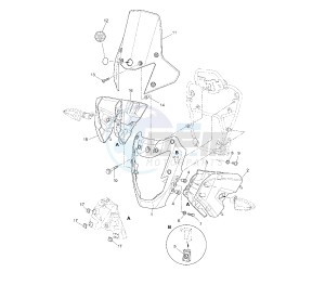 XT Z TENERE 660 drawing COWLING