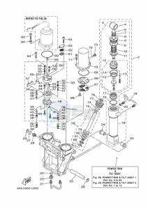 F250HETX drawing TILT-SYSTEM-1