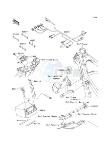 KLX 140 A [KLX140] (A8F-A9FA) A8F drawing CHASSIS ELECTRICAL EQUIPMENT