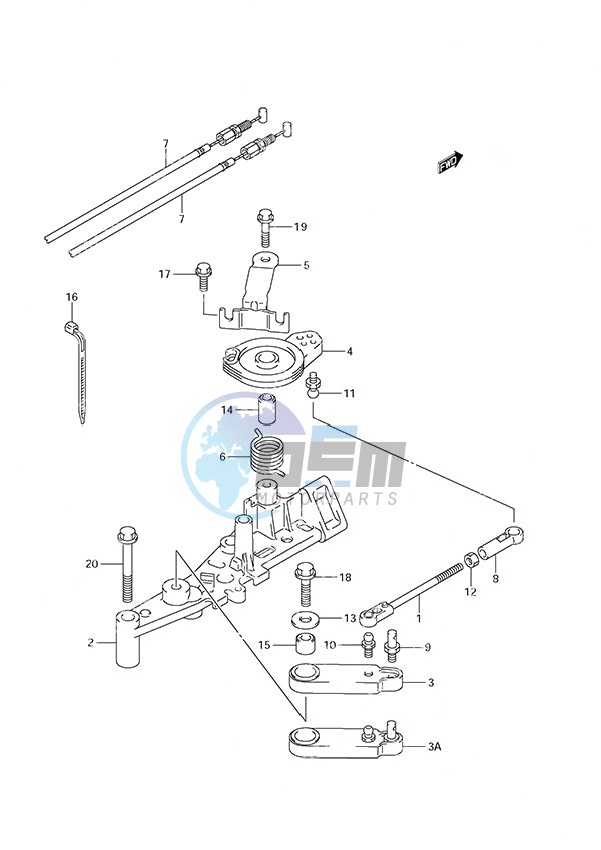 Throttle Rod