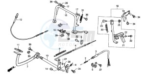 CH125 SPACY 125 drawing STAND/BRAKE PEDAL (CH125J/L/M/N/P/R)