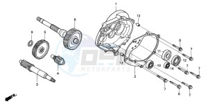 FES125 S-WING drawing TRANSMISSION