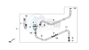 MAXSYM 600I ABS drawing AIRFILTER