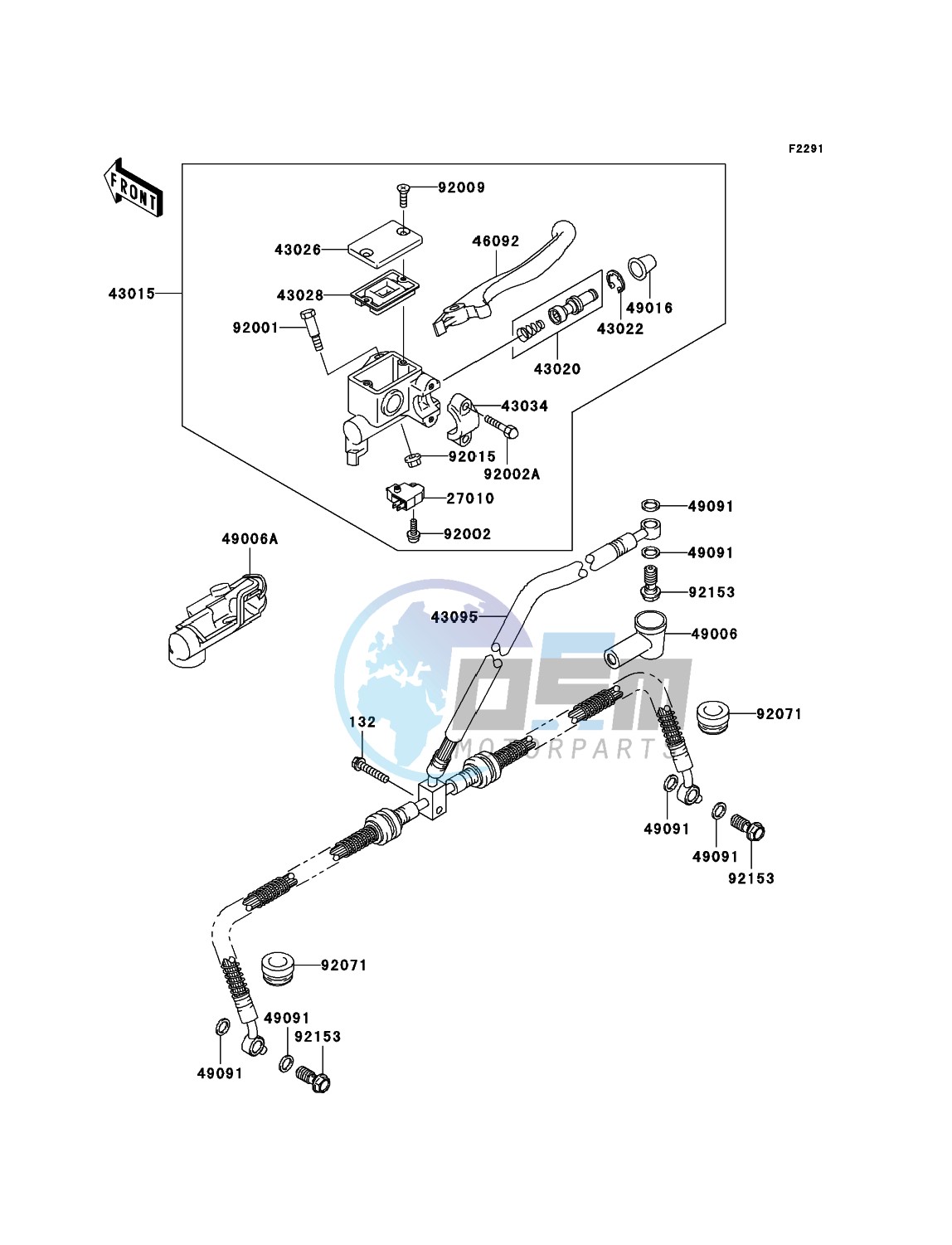 Front Master Cylinder