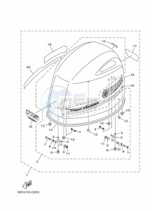 FL115BETX drawing FAIRING-UPPER