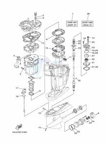 F250GETX drawing REPAIR-KIT-2