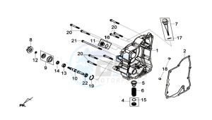 GTS 125I (L8) EU EURO4 drawing CRANKCASE DEEL RIGHT