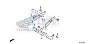 TRX90XH Europe Direct - (ED) drawing CARRY PIPE