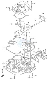 DF 300AP drawing Engine Holder