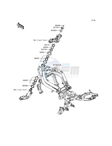 ER-6F_ABS EX650FGF XX (EU ME A(FRICA) drawing Frame