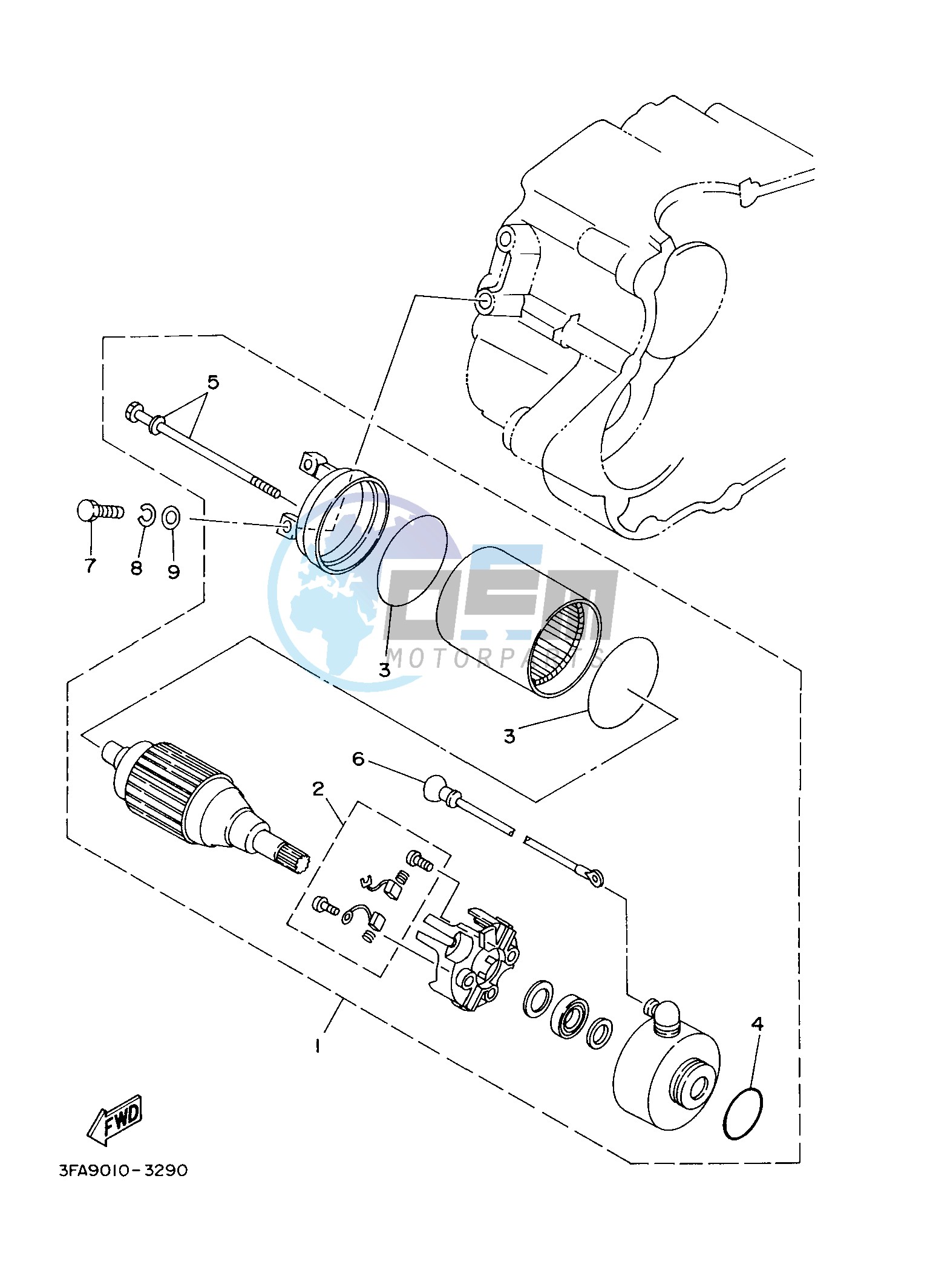 STARTING MOTOR