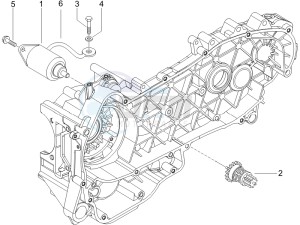 Beverly 125 Sport e3 drawing Starter - Electric starter